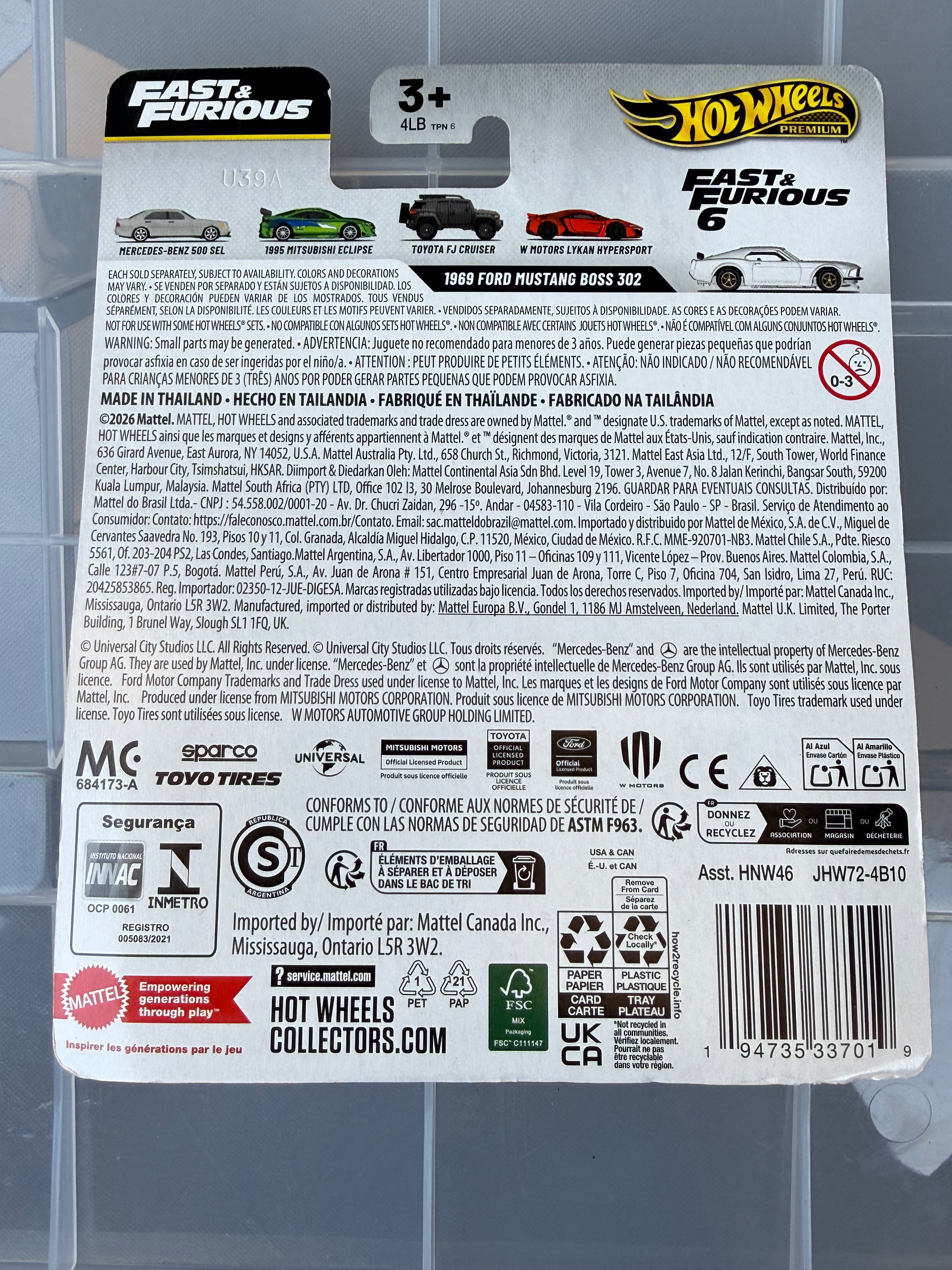 1969 Ford Mustang Boss 302